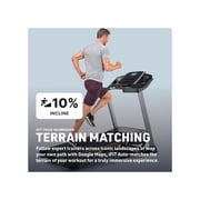 NordicTrack T 6.5 S; Treadmill for Running and Walking with 5” Display and SpaceSaver Design