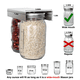 thumbnail image 4 of Organizador de tarros de cristal para almacenar alimentos, accesorios para colgar conservas de 4 oz, 8 oz, 12 oz, 16 oz, 24 oz, 32 oz, 64 oz, 4 of 4