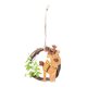 thumbnail image 1 of Inteprter Adorno de escritorio, decoración de , colgador de pared, colgante de Navidad, accesorios multiusos para el hogar, accesorios para Kits de decoración para fiestas Patrón de ciervo, 1 of 6