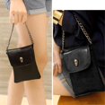 thumbnail image 6 of LZCKDPX Small Crossbody Cell Phone Purse Gothic Leather Bag Shoulder Travel Purse,Black, 6 of 11