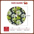 thumbnail image 2 of Sikiie Teal floral elegance Christmas Tree Skirt, Christmas Tree Decorations, Christmas Decor, Tree Mat Decoration(30-48IN)-36", 2 of 6