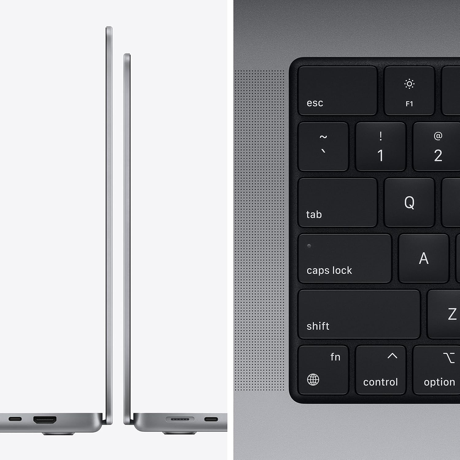 Apple MacBook Pro 14" Apple M1 Pro 8-Core (14-Core GPU) 3.2GHz 16GB Memory 512GB SSD 2021 Space Gray 14 inch Laptop MKGP3LL/A A2442 Grade B cosmetics (Fair)
