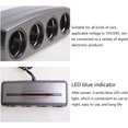 thumbnail image 6 of Car Cigarette Lighter Socket Splitter,Car Power Socket 1 to 4 Car Charging with LED Light,Car Charger Splitter with Cigarette Lighter Socket Plug,12V Car Adapter for 12V/24V Vehicles, 6 of 6