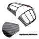 thumbnail image 2 of Ajuste del marco de la cubierta del volante del coche para Hyundai Encino Kauai Kona 2017-2020 SUV (fibra de carbono) Jadeshay  A, 2 of 8