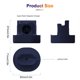 thumbnail image 5 of Cateissary Soporte de cargador Soporte de base de carga para auriculares Estación de soporte de carga de reloj de viaje portátil para Electrónica Azul oscuro, 5 of 6