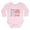 Petal Pink, variant on CafePress - Heaven Needed A Hero Lung Cancer Body Suit - Long Sleeve Cotton Baby Bodysuit