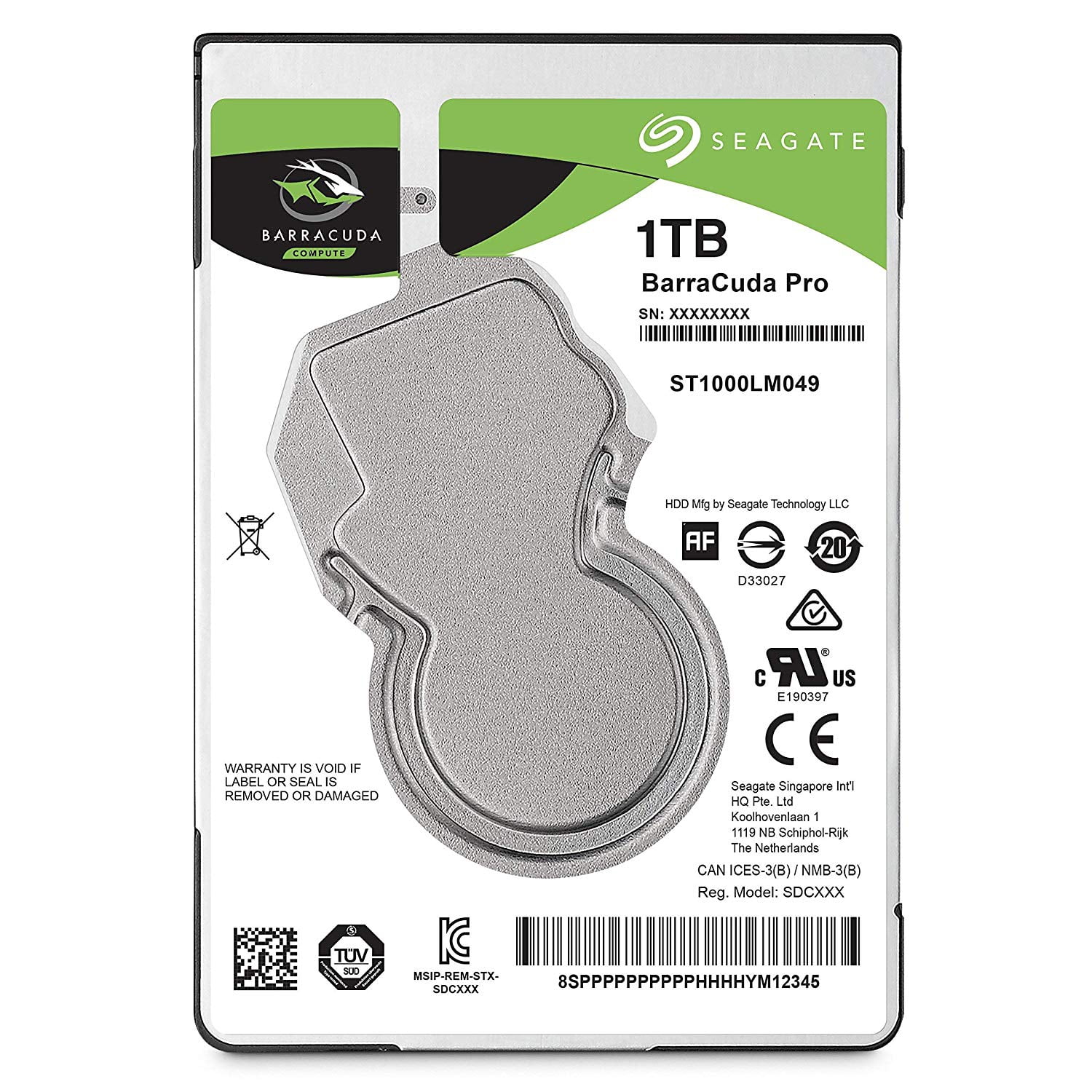 Disque Dur Interne Seagate ST4000NM0033 4To SATA III 7200RPM | 3.5" Pour Serveur, Stockage Données, Constellation ES.3 - 7