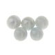 thumbnail image 4 of Canicas de vidrio Sunnimix 20 Piezas Juegos Mármoles Cristal Transparente 16 mm Leche Blanco, 4 of 8