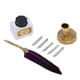 thumbnail image 1 of Feather Pen Stainless Nib Exquisite Pattern Quill And Ink Set Soft Feather For School For Home For Office ANGGREK Arte y Manualidades, 1 of 8