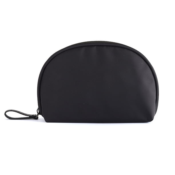 Bolsa de maquillaje de media luna, bolsa de mano, conveniencia de viaje, bolsa de maquillaje para niña