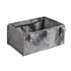 thumbnail image 3 of Bolsa para andador debajo del asiento, cesta para andador, organizador plegable y desmontable debajo del asiento Gris, 3 of 9