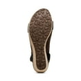 thumbnail image 2 of Aetrex Women's Sydney Quarter Ankle Strap Espadrille Wedge Sandals for Women, 2 of 6
