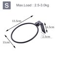 thumbnail image 2 of 3Pcs Foldable Flower Pot Holder Ring Wall Planter Hook Max Load 5.5-6.6Lbs, 2 of 10
