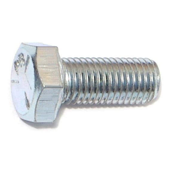 5/16"-24 x 3/4" Zinc Plated Grade 5 Steel Fine Thread Hex Cap Screws CSHS5-200