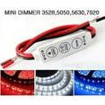 thumbnail image 2 of 12V MINI LED STRIP LIGHT DIMMER CONTROLLER ON OFF SWITCH for 3528 5050 5630, 2 of 6