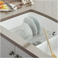 thumbnail image 2 of Blanco 236432 Diamond 2.0 Stainless Steel Floating Dish Rack, 2 of 4