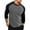 Dark Gray, variant on Men's T-Shirts Long Sleeve Round Neck Men's Shirts Graphic Tees Black,L