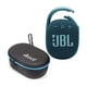 thumbnail image 1 of Altavoz Bluetooth portátil JBL Clip 4 (azul) + ¡Paquete con divvi! Estuche rígido protector (negro), 1 of 5