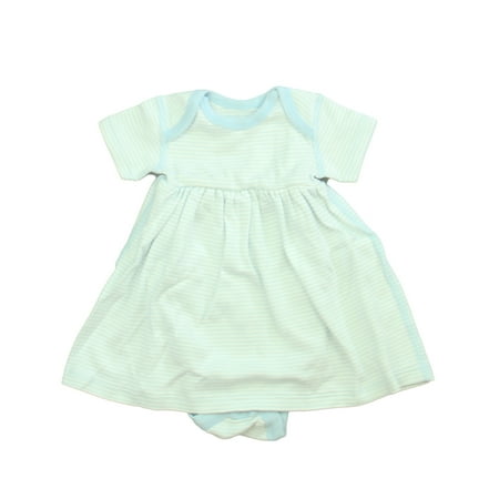 

Pre-owned Moon And Back Girls Blue | White Dress size: 0-3 Months