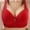Red, variant on Patlollav Womens Plus Size Women Lingerie Ladies Bra Without Steel Rings Sexy Vest Plus Size Underwire Nursing Bras