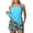 Swimsuit 44#C, variant on ZXLBBD Women's Swimsuits Tankini Top 2 Piece Swimwear with Sporty Pockets Swim Shorts Breathable Stretch Bathing Suit Casual Swimming Beachwear