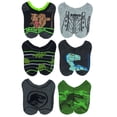 thumbnail image 3 of Jurassic World T Rex Polyester No Show Shock Boy's S, (6 Pack), 3 of 6