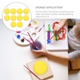 thumbnail image 4 of CHICHUMID 10Pcs Finger Painting Sponge for Children Improve Color Cognition Artistic Yellow, 4 of 4