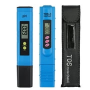 ESYNIC Digital LCD pH Meter   TDS EC Temperature Tester 9990ppm Pocket Water Quality Test Pen with Pouch For Drink Water, Pools, Spas, Aquariums and Hydroponics