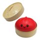 thumbnail image 2 of Bola de masa antiestrés, bollo relleno al vapor divertido para niños y adultos con vaporera Rojo, 2 of 9