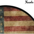 thumbnail image 3 of GZHJMY 4th of July Anti Fatigue Round Area Rug, Vintage USA Flag Non Slip Absorbent Comfort Round Rug Floor Carpet Yoga Mat for Entryway Living Room Bedroom Sofa Home Decor (3' in Diameter), 3 of 7