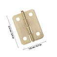 thumbnail image 2 of unbranded 20Ud Bisagras De Hierro Para Cajones Y Cajas Con Acabado Duradero Y Resistente Al Óxido, 2 of 6