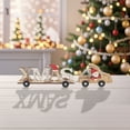 thumbnail image 4 of Decorative Objects Christmas Decorations Wooden Crafts Shopping Malls Christmas Decorations Snowman Decorations, 4 of 6