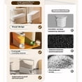 thumbnail image 3 of Billuyoard Contenedor de granos secos y frescos para la cocina. Lata de alta gama para almacenar alimentos secos y arroz. Almacenamiento y organización del hogar blanco, 3 of 6