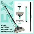 thumbnail image 2 of UPETTOOLS  Aquarium Algae Scraper Cleaner with 5 Stainless Steel Blades – Fish Tank Glass Cleaning Brush for Easy Tank Maintenance, 2 of 8