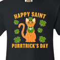 thumbnail image 4 of Inktastic St. Patrick's Day Happy Saint Purrtrick's Day Youth T-Shirt, 4 of 5