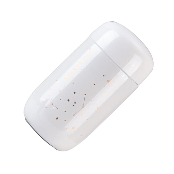 Matsuzay 200ml cielo estrellado a prueba de fugas taza de café con aislamiento termo botella de agua Cocina y Comedor Blanco