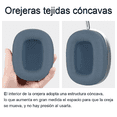 thumbnail image 3 of Audifonos Diadema Bluetooth Inalámbricos Cancelación Ruido Azul Labg, 3 of 5