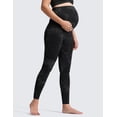 thumbnail image 5 of CRZ YOGA Womens Butterluxe Maternity Leggings over the Belly 28 Inches Pregnancy Pants, 5 of 6