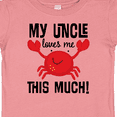 thumbnail image 4 of Inktastic Uncle Loves Me Childs Crab Boys or Girls Baby T-Shirt, 4 of 5