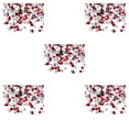thumbnail image 1 of bedienty Restes de Papier Matériau Plastique Rétention de Couleur Confettis Assortiment Résistant aux Formes pour la Saint-Valentin Rouge Argent 10mm 5Ensemble, 1 of 6