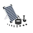 thumbnail image 2 of Upgraded Solar Fountain Pond Pump Kit With Stake, Solar Powered Water Fountain Pump For Bird Bath, Garden, Backyard, Pool ,High Efficiency, 2 of 8