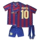 thumbnail image 1 of KEVCHE 0910 FC Barcelona Jersey Soccer 3 Piezas Sets, Niños Futbol MESSI Jersey Number #10 Playera Printed Soccer Jerseys Shorts Socks Set, Camp Nou Jersey de MESSI Barcelona para Niños, #10/24, 1 of 6