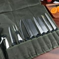 thumbnail image 7 of Roll Bag Chef Knife Bag Kitchen Bags Portable Knife Holder Multifunction Knife Carrying Bag Chef Tool Organizer, 7 of 7