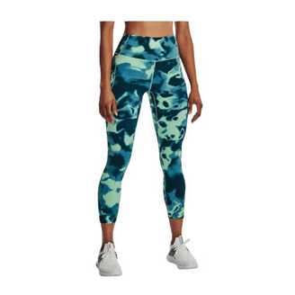 アンダーアーマー レディース レギンス Under Armour Women's HeatGear High Rise No-Slip Waistband 7/8 Leggings - Tourmaline Teal Under Armour Women's HeatGear High Rise No-Slip Waistband 7/8