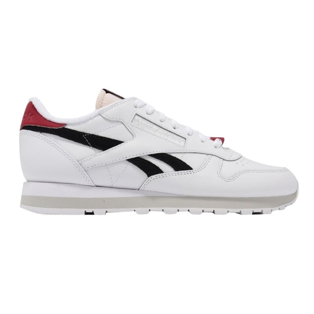 Tenis Reebok Classic Leather Black Unisex blanco 28