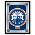 thumbnail image 1 of Holland Bar Stool MLogoEdmOil Edmonton Oilers 17 x 22 in. University Logo Mirror, 1 of 1