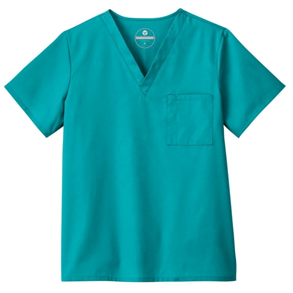 Fundamentals Unisex One Pocket Scrub Top, Style 14900