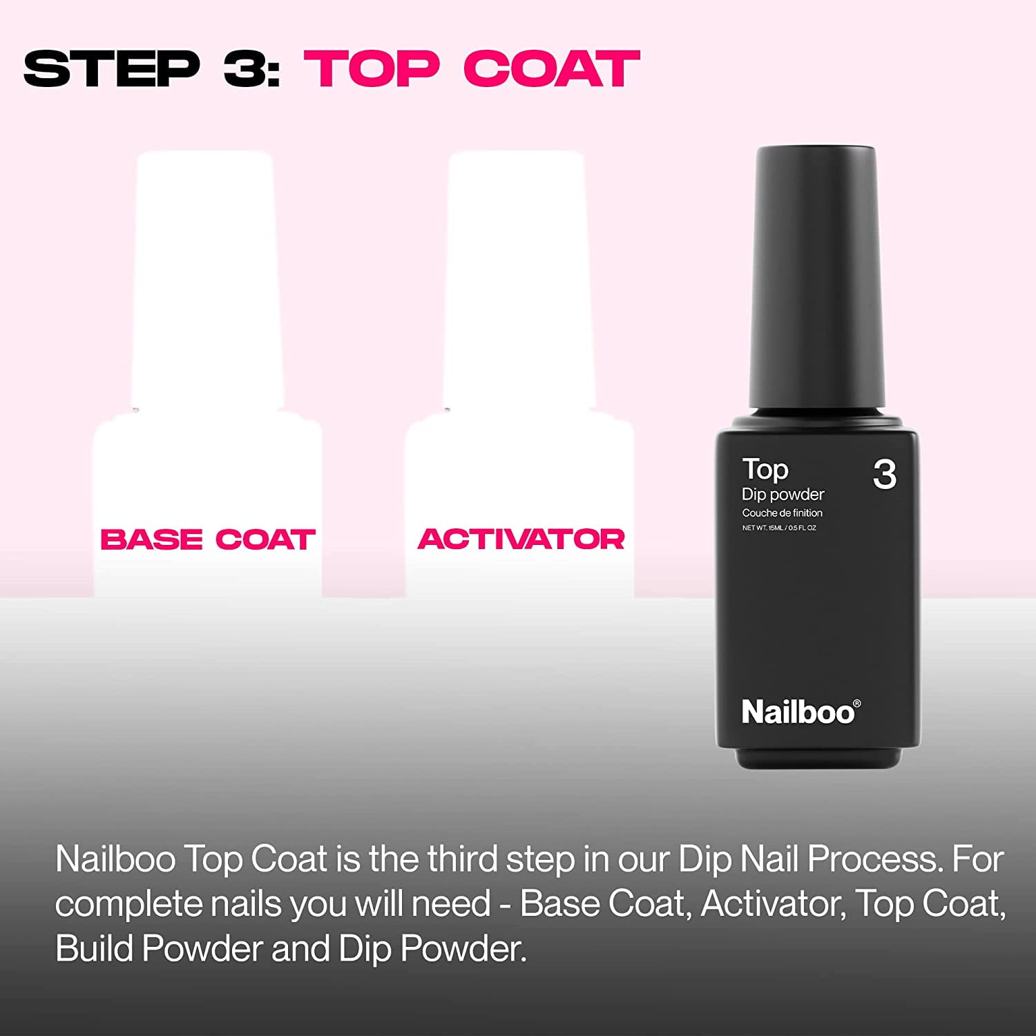 Nailboo Dip Liquid Top Coat