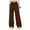 Brown, variant on cfhntfmh Flare Sweatpants Women Drawstring High Waisted Wide Leg Joggers Casual Fleece Bootcut Yoga Pants with Pockets(Dark Gray,X-Large)