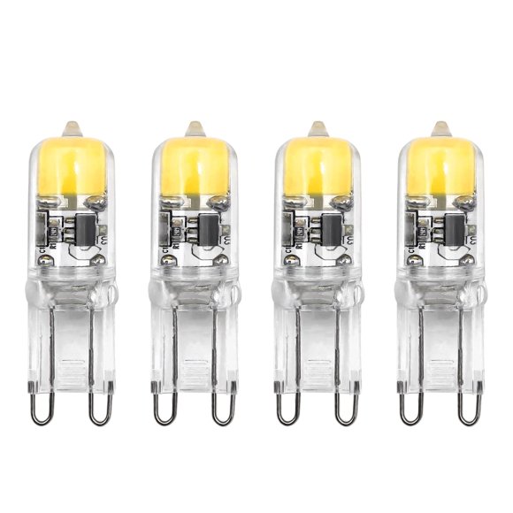 Bombilla LED DA DANG JIA G9-C03 2W Equivalente 30W 2700K 120V Pack 4